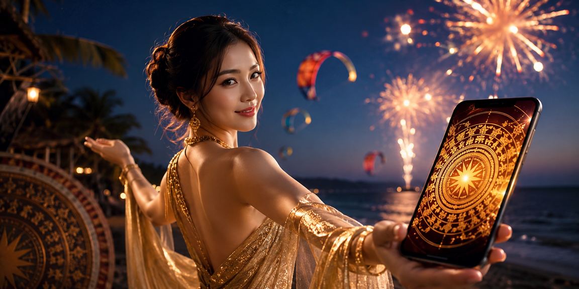 Khung cảnh lễ hội Mũi Né gợi ý ưu đãi VIP cho người dùng Việt
